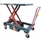 Pake Handling Tools DC Power Hydraulic Scissor Cart, 2200 Lb. Cap., 47.24''x 31.5'', 17''-48'' Height PAKLT-ES100L - alternate 2